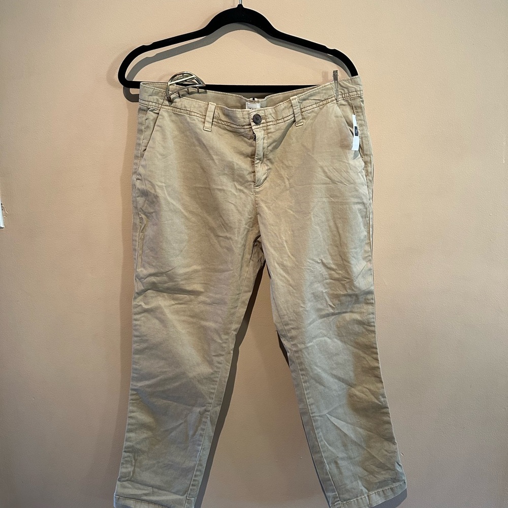 Woman Tan Pants